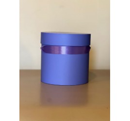 Шляпная коробка 16 см Светло фиолетовый