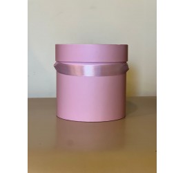 Шляпная коробка 16 см Нежно розовый
