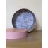 Короткая круглая коробка 22,5 см  Пыльно розовый