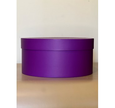 Короткая коробка  32 см. Фиолетовый