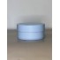 Короткая круглая коробка 20 см нежно голубой