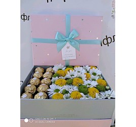 Коробка с цветами №5